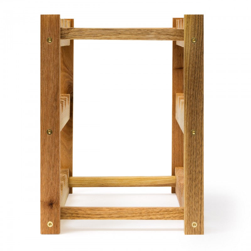 Weinflaschenhalter WEINREGAL klein Walnuss