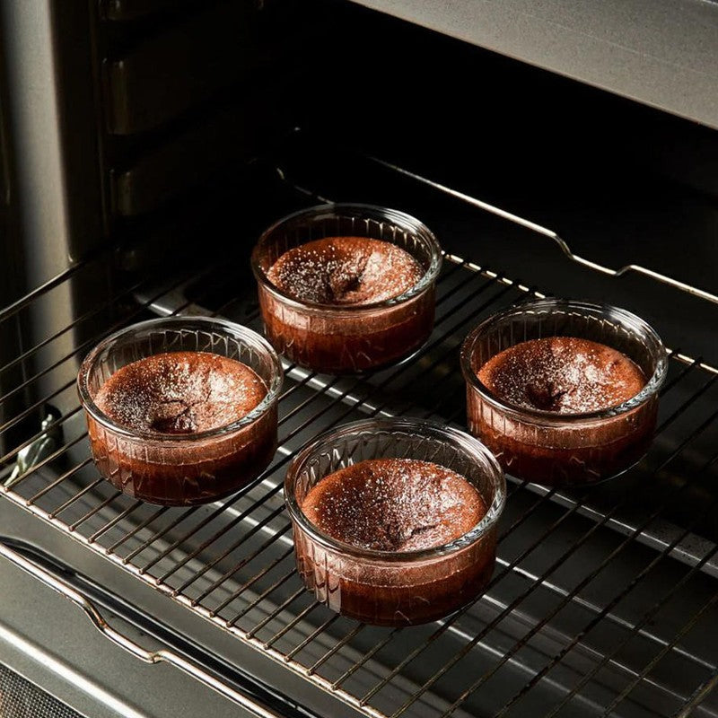 4er-Set Duralex OVENCHEF Ramequin Souffléförmchen Auflaufförmchen 8,5cm