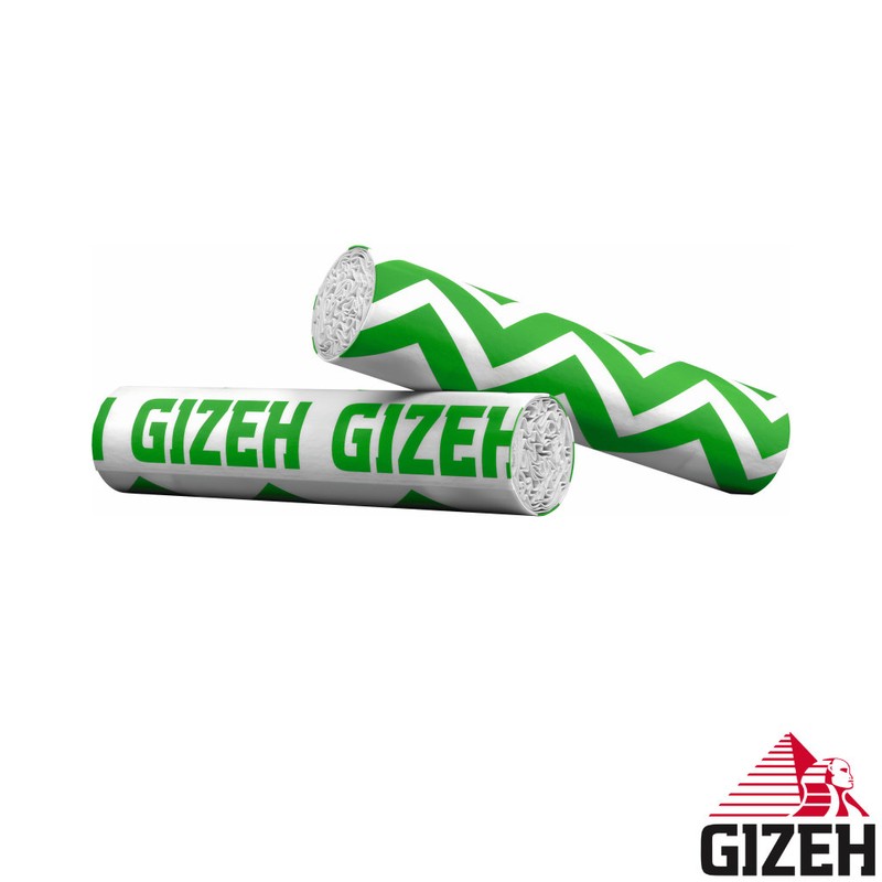 50+10 Stk. GIZEH GREEN Active Filter ProCell Aktivkohlefilter Filter Zigarettenfilter 6mm EXTRA-SLIM