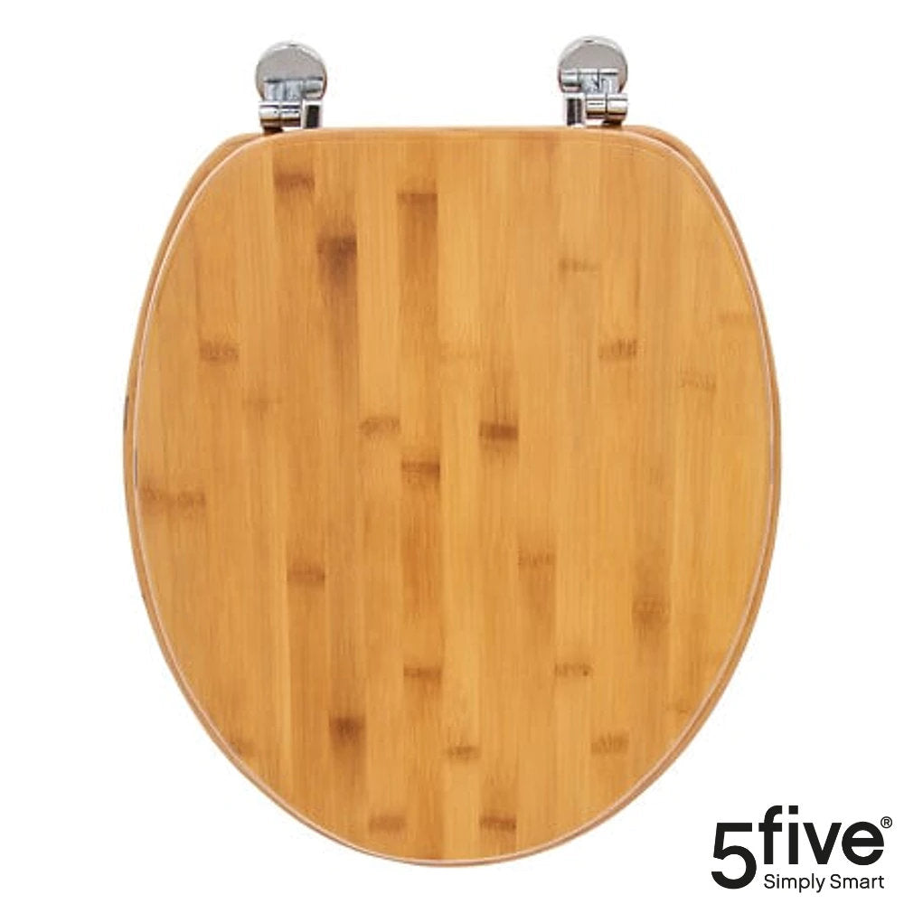 Luxus Toilettensitz WC-SITZ Toilettendeckel aus Bambus-Holz
