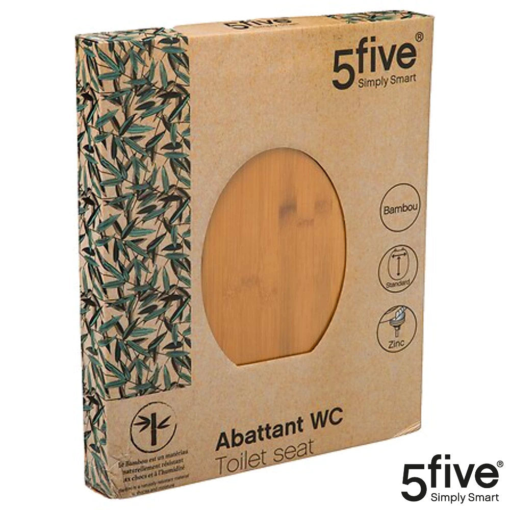 Luxus Toilettensitz WC-SITZ Toilettendeckel aus Bambus-Holz