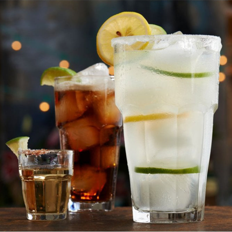 6er-Set Trinkgläser Glas TRINKGLAS Bormioli Rocco – Rock Bar 6×37cl