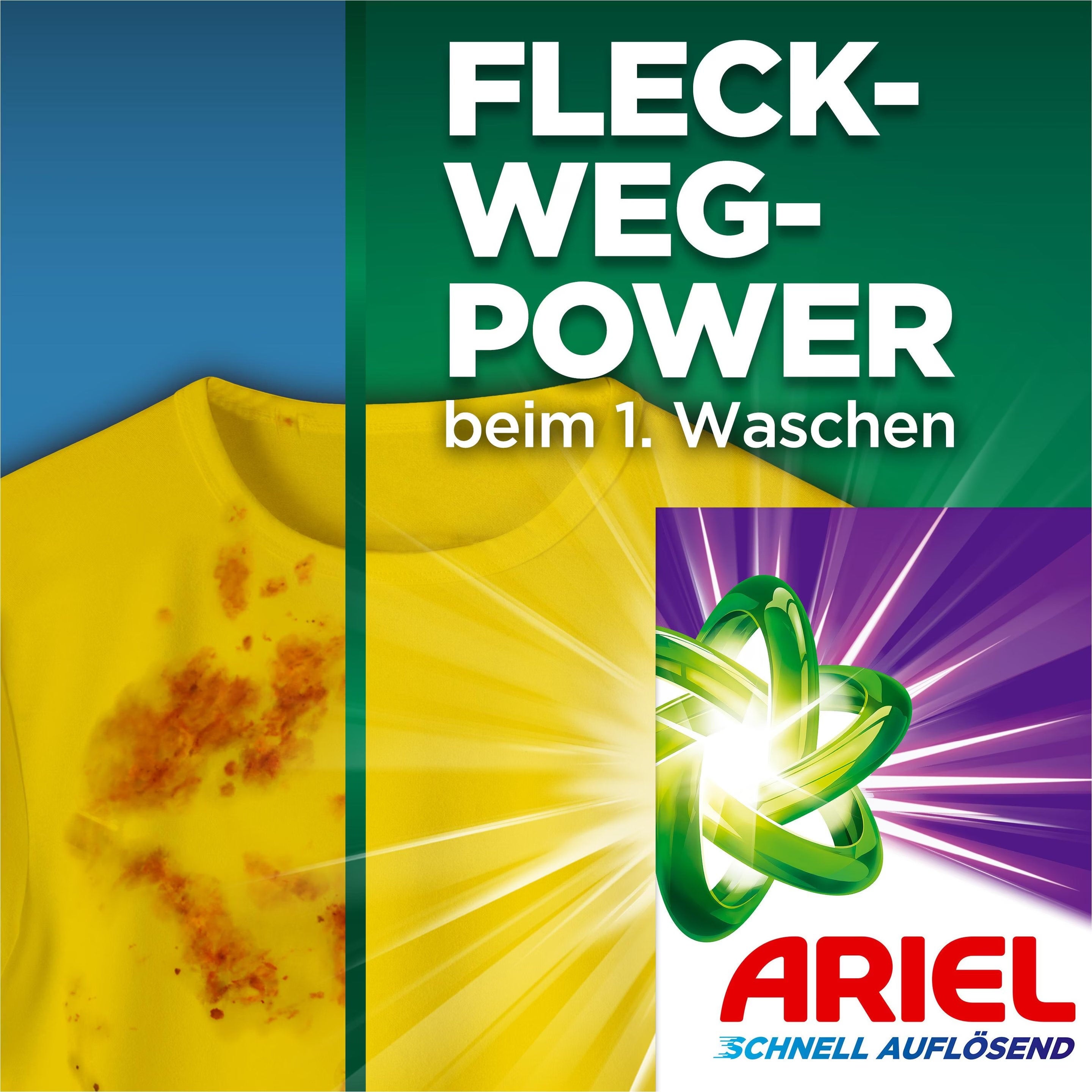 Ariel Color Waschpulver für Buntwäsche 72 Waschladungen