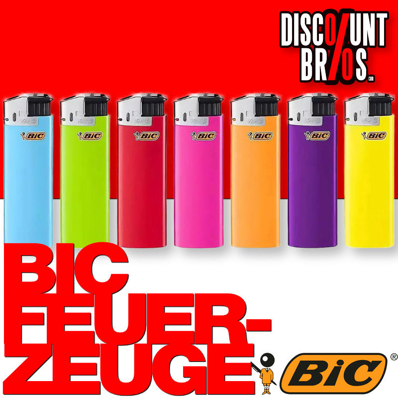 Elektronisches BIC® MAXI FEUERZEUG Piezo mit Kindersicherung bis 1800 Zündungen