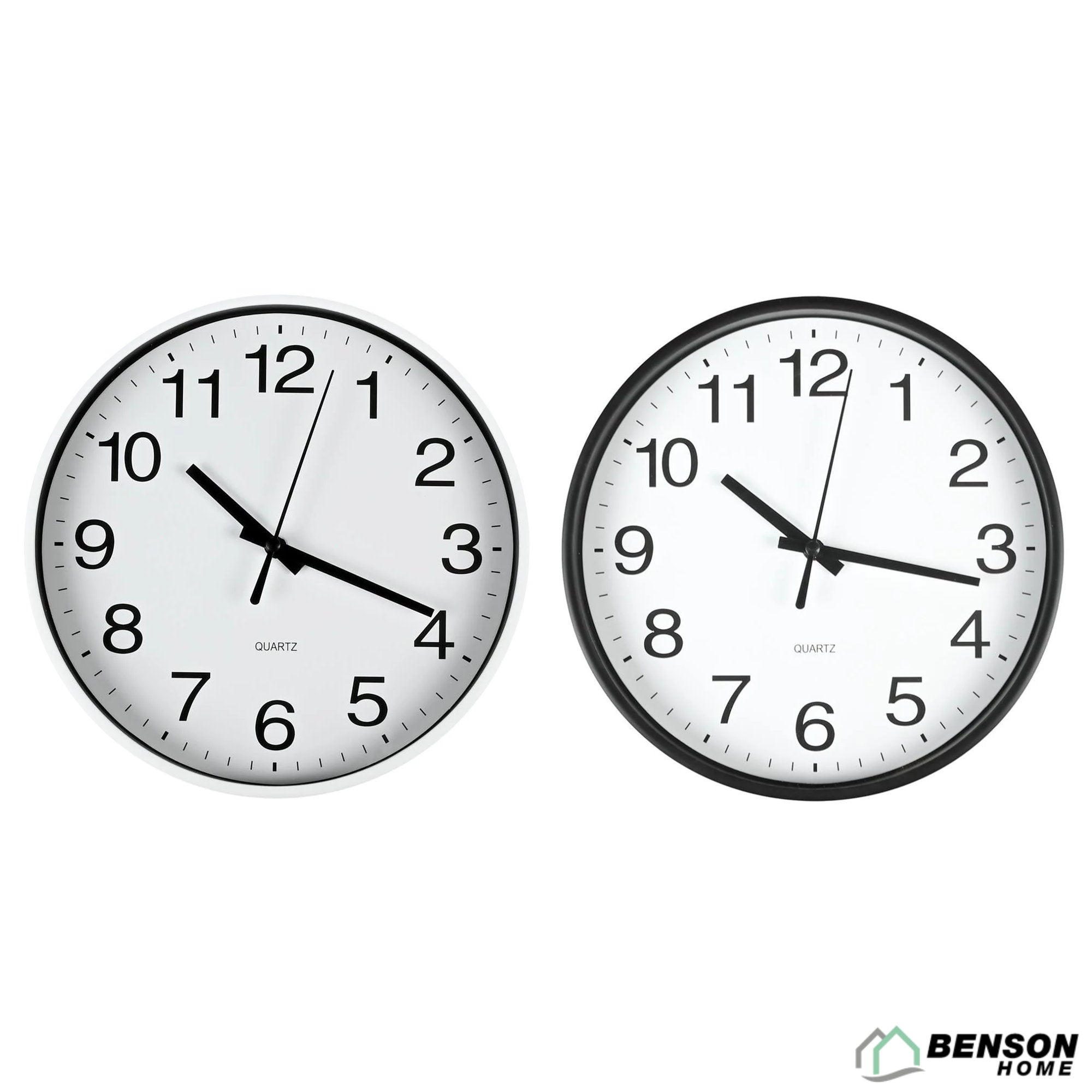 Wanduhr UHR in Schwarz oder Weiss Ø20cm