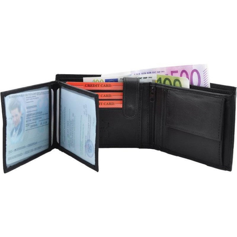 Brieftasche PORTEMONNAIE Geldbörse aus Nappa-Leder Echtleder Brieftasche PORTEMONNAIE Geldbörse aus Nappa-Leder Echtleder