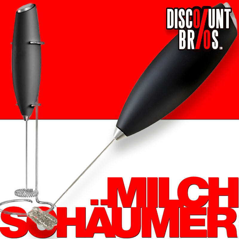 Mini-Mixer MILCHSCHÄUMER Milchaufschäumer mit Stände für Cappuccino und Latte