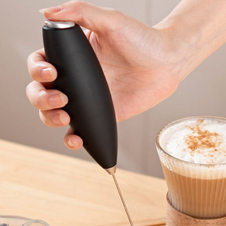 Mini-Mixer MILCHSCHÄUMER Milchaufschäumer mit Stände für Cappuccino und Latte