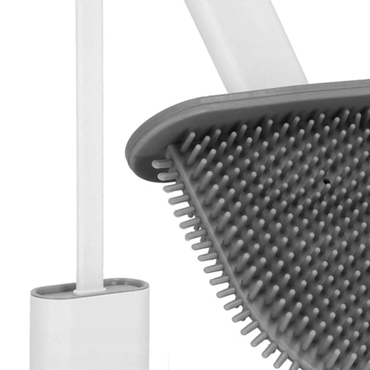Design Toilettenbürste Silikon WC-BÜRSTE WC-Garnitur mit Wandhalterung