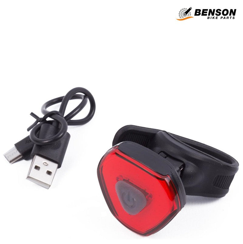 Rücklicht Rot LED VELOLICHT 18 LED wiederaufladbare Fahrrad Rückleuchte ROT