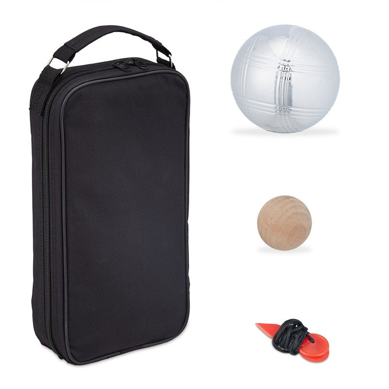 BOCCIA Pétanque BOULE SPIEL mit 8 Boulekugeln im Set