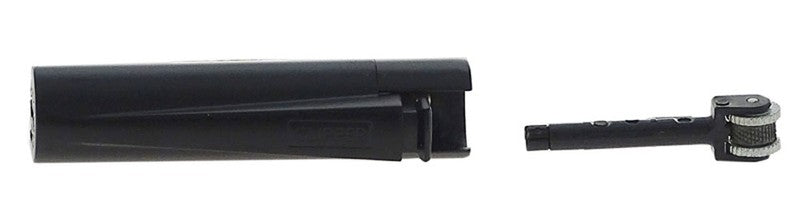 Clipper® METALL FEUERZEUG Mehrwegfeuerzeug ALL BLACK MATT