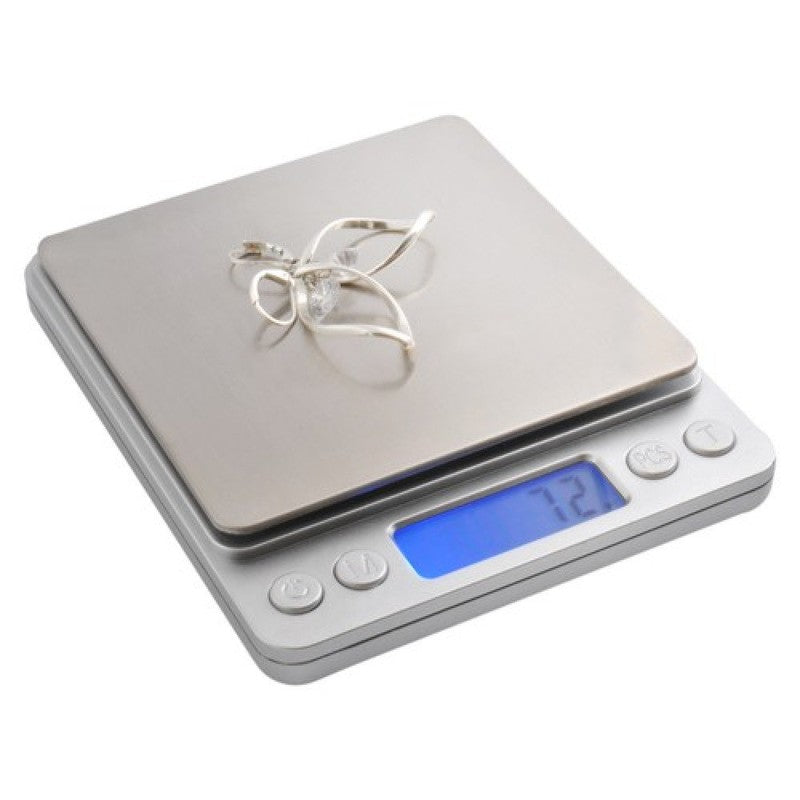 Digitale KÜCHENWAAGE Briefwaage Zählwaage Präzisionswaage Waage bis 2kg