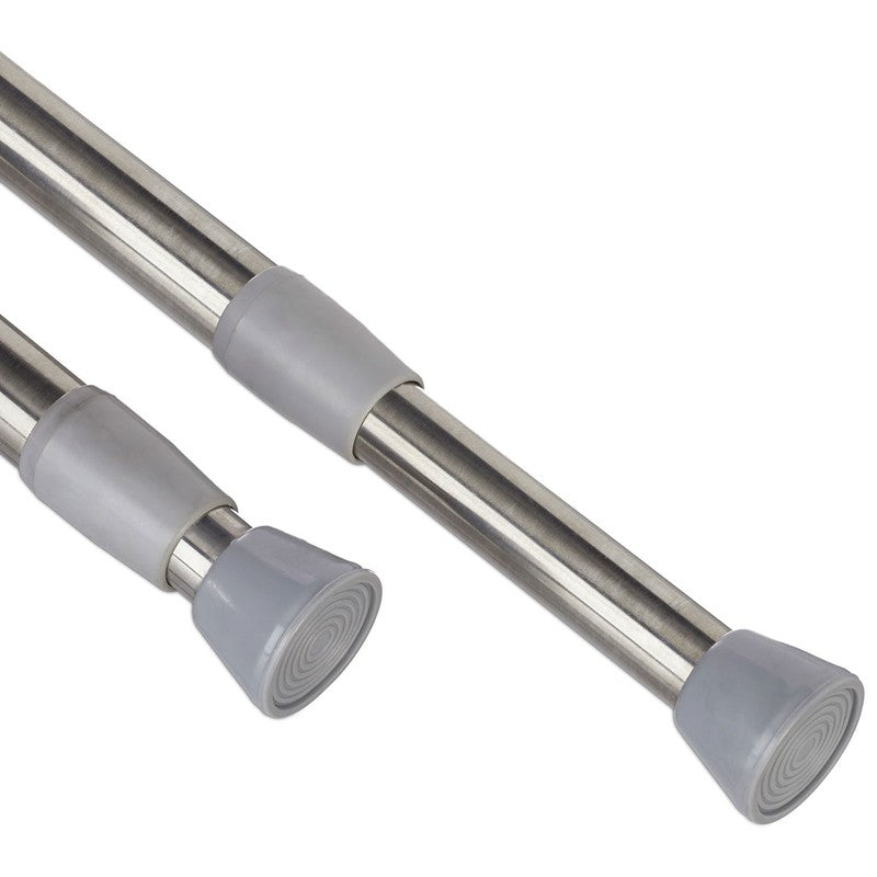 Teleskop Duschstange DUSCHVORHANGSTANGE Vorhangstange Teleskopstange Kleiderstange aus Edelstahl 110-200cm