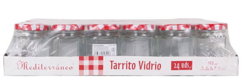 10er-Set 95ml EINMACHGLÄSER Einmachglas Konfitürenglas GLAS SECHSECK