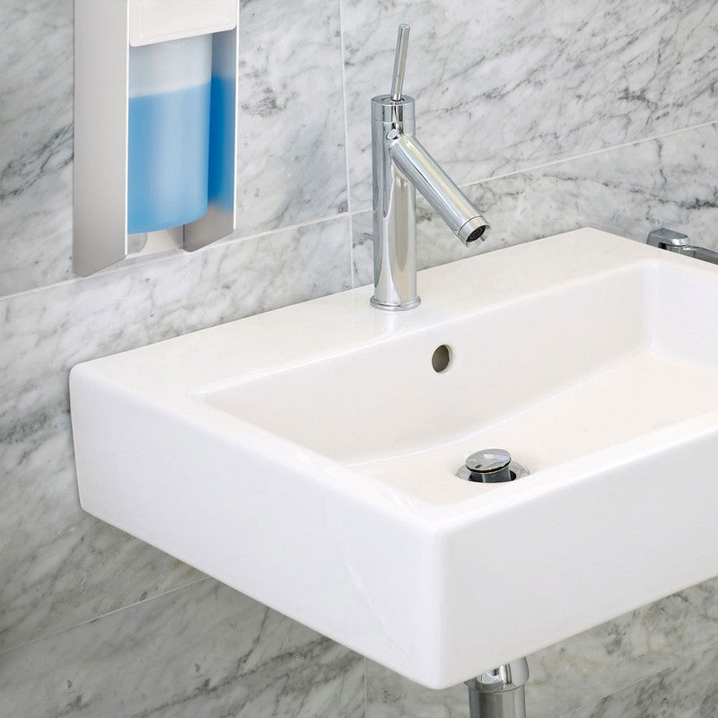 Eurospender Wand-Seifenspender FLÜSSIGSEIFENSPENDER nachfüllbar 500ml