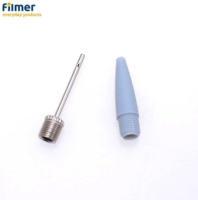 Velopumpe LUFTPUMPE mit Manometer Kompakt-Fussluftpumpe FILMER