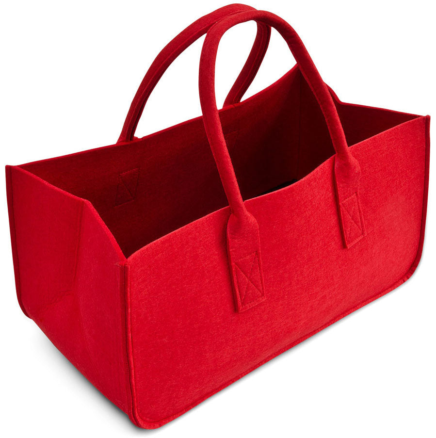 Tragetasche FILZTASCHE Tasche für Kaminholz aus Filz 50×25×25cm