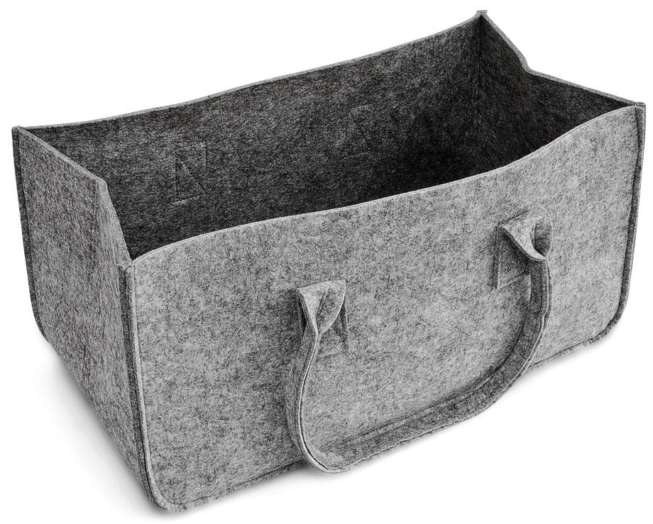 Tragetasche FILZTASCHE Tasche für Kaminholz aus Filz 50×25×25cm