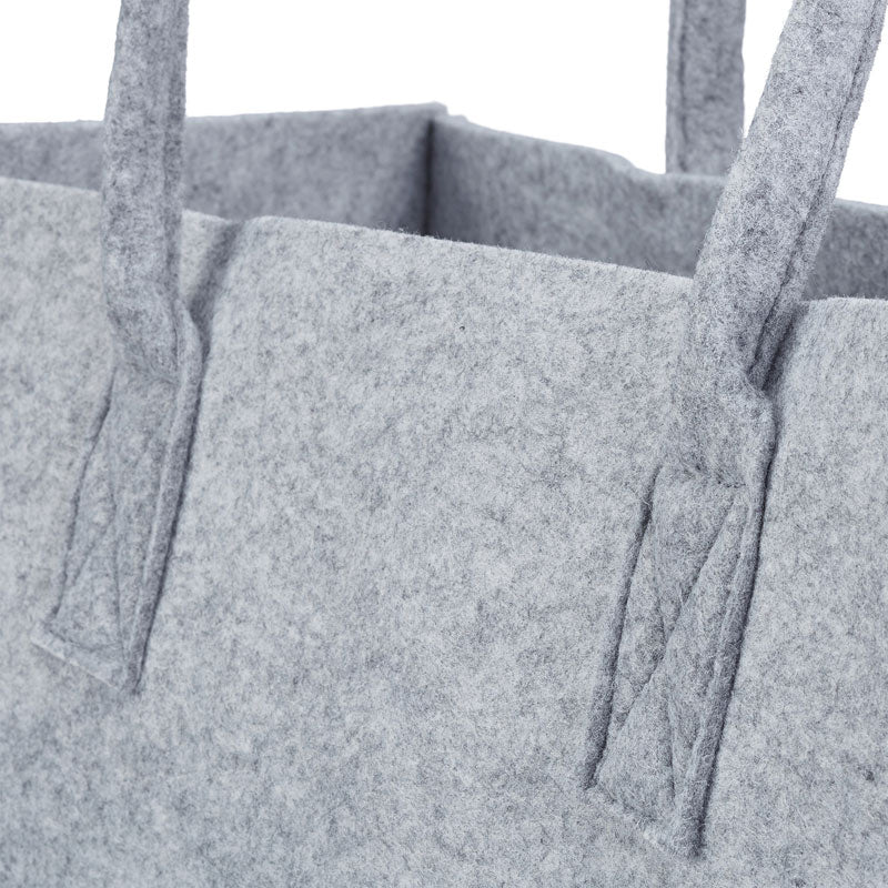 Tragetasche FILZTASCHE Tasche für Kaminholz aus Filz 50×25×25cm