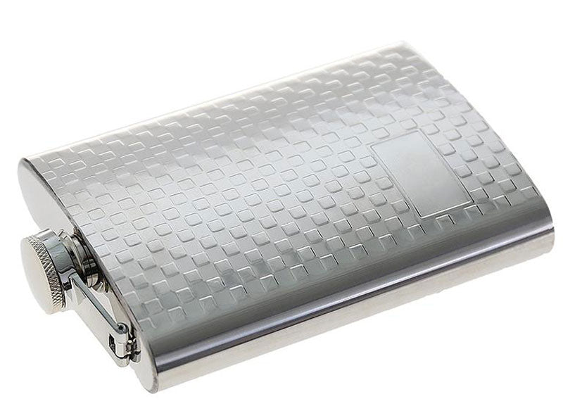 Geschenk-Set FLACHMANN 6-tlg. Chrom KARO 7oz