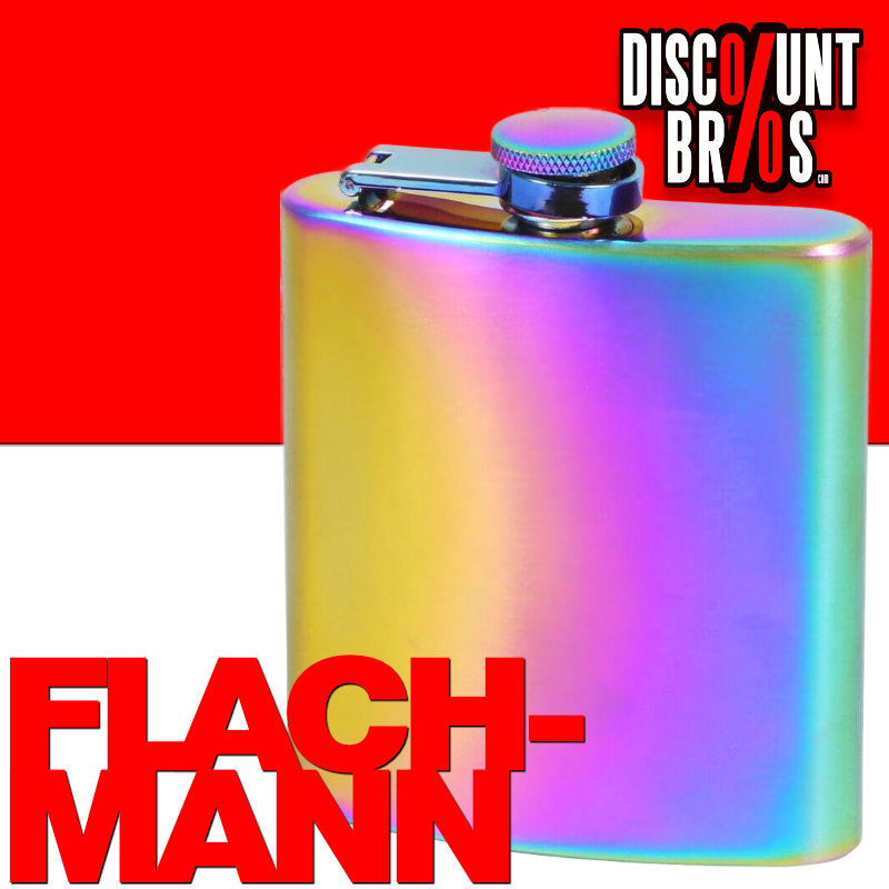 Edelstahl FLACHMANN Rainbow Regenbogenfarben 200ml
