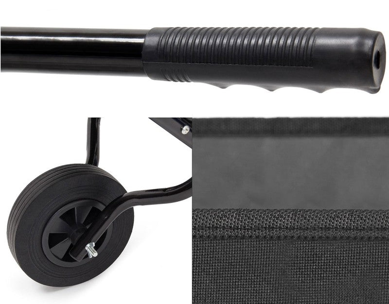 Garette KARRETTE Schubkarre faltbar SCHWARZ