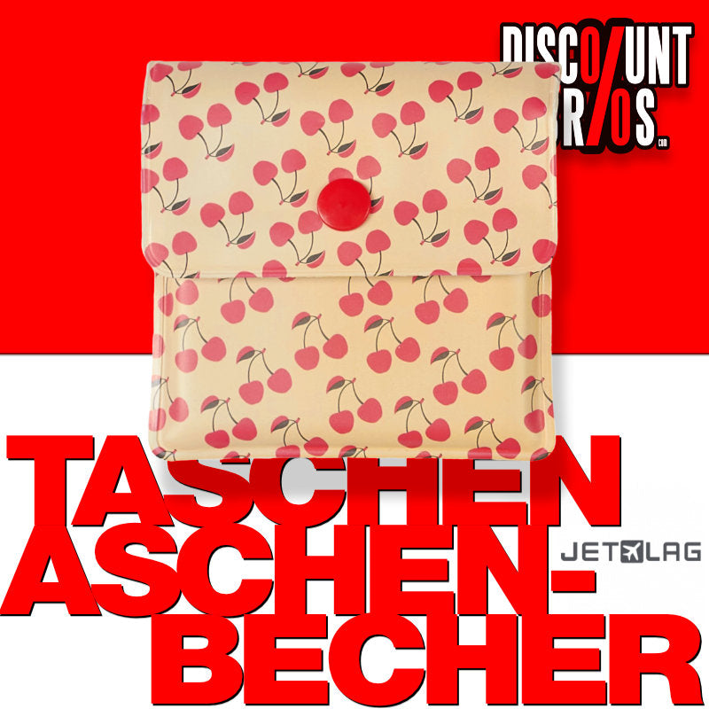 JET LAG Feldaschenbecher TASCHEN-ASCHENBECHER in verschiedenen Sujets