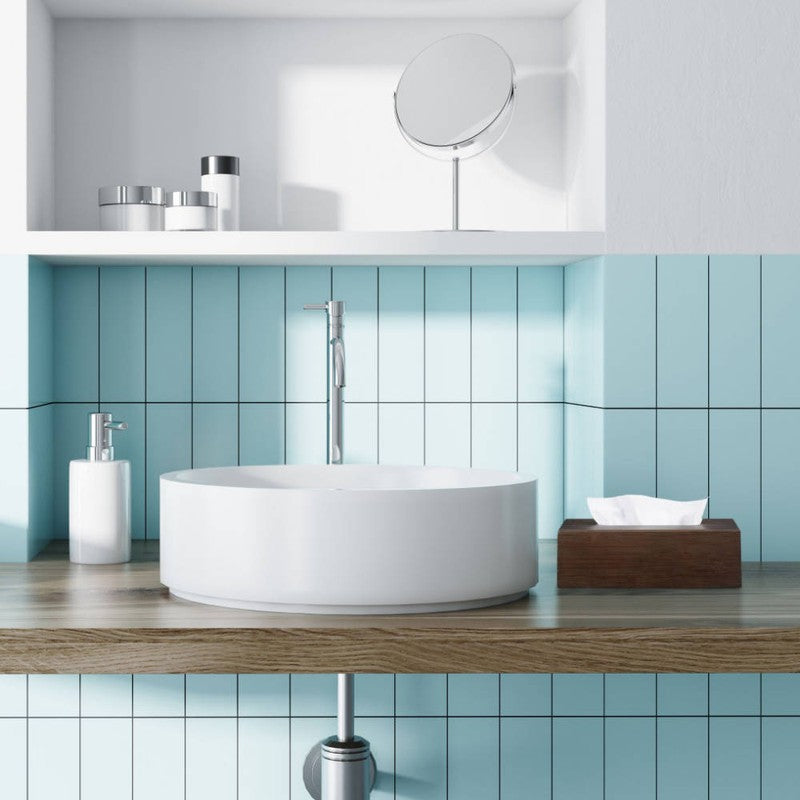 Bambus KOSMETIKTÜCHERBOX ovale Öffnung DUNKELBRAUN 24 cm