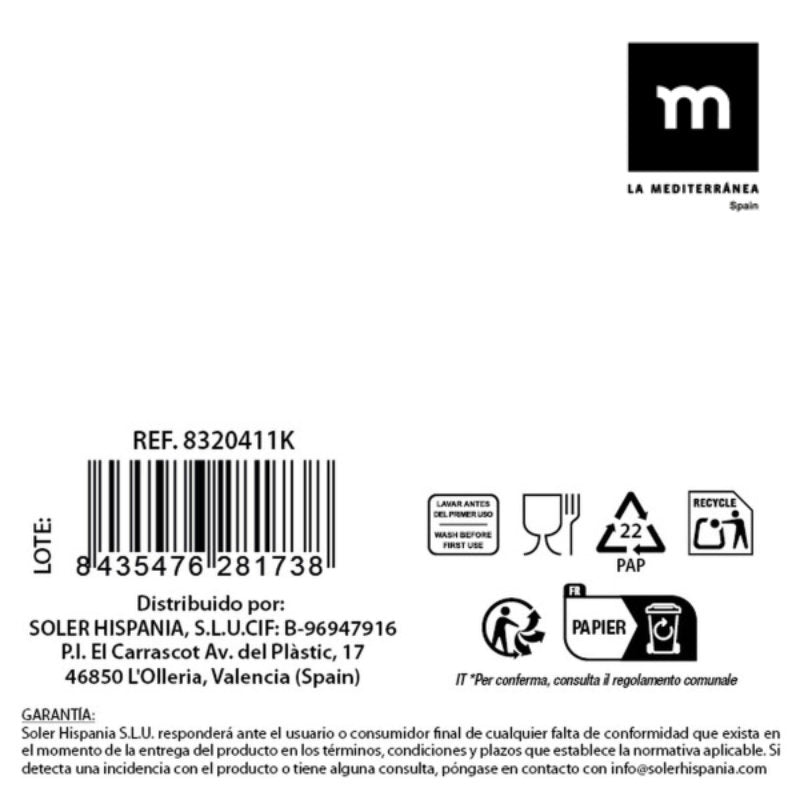 1,1 Liter KÜHLSCHRANK KRUG mit DECKEL Glaskrug Wasserkrug Glaskaraffe Glas von La Mediterránea
