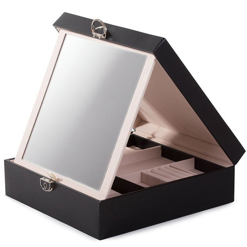 Edle SCHMUCK- UND UHRENBOX Schmuckschatulle Uhrenkoffer Schmuckkästchen SCHMUCK-KOFFER