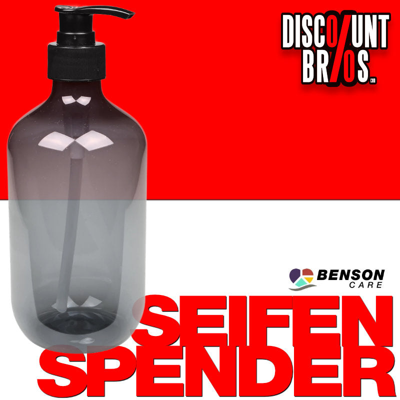 Benson Care SEIFENSPENDER Portionierer Kunststoff BLAUGRAU 500ml