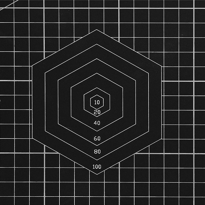 Selbstheilende Schneidematte CUTTING MAT Bastelmatte mit Skala doppelseitig SCHWARZ A1 60×90cm