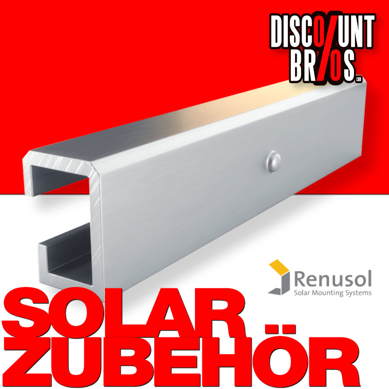 VarioSole+ SOLAR MONTAGE Schienenverbinder RENUSOL 50x37mm