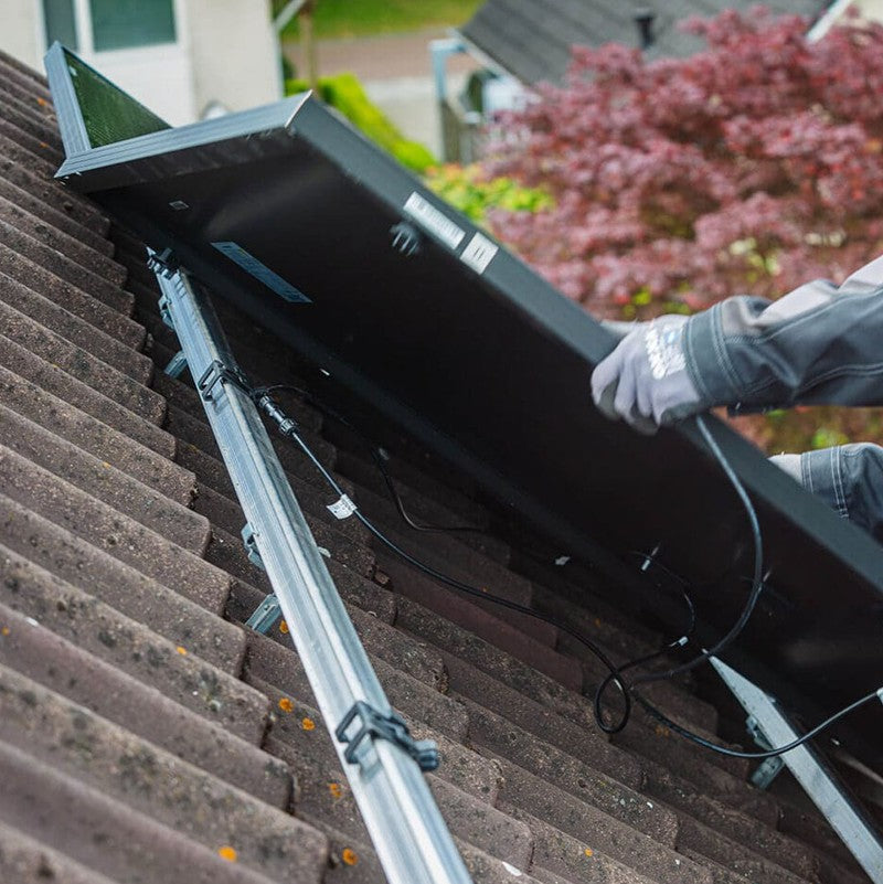 VarioSole+ SOLAR MONTAGE Modul-Klemmen Endklemme+ 30-50mm schwarz