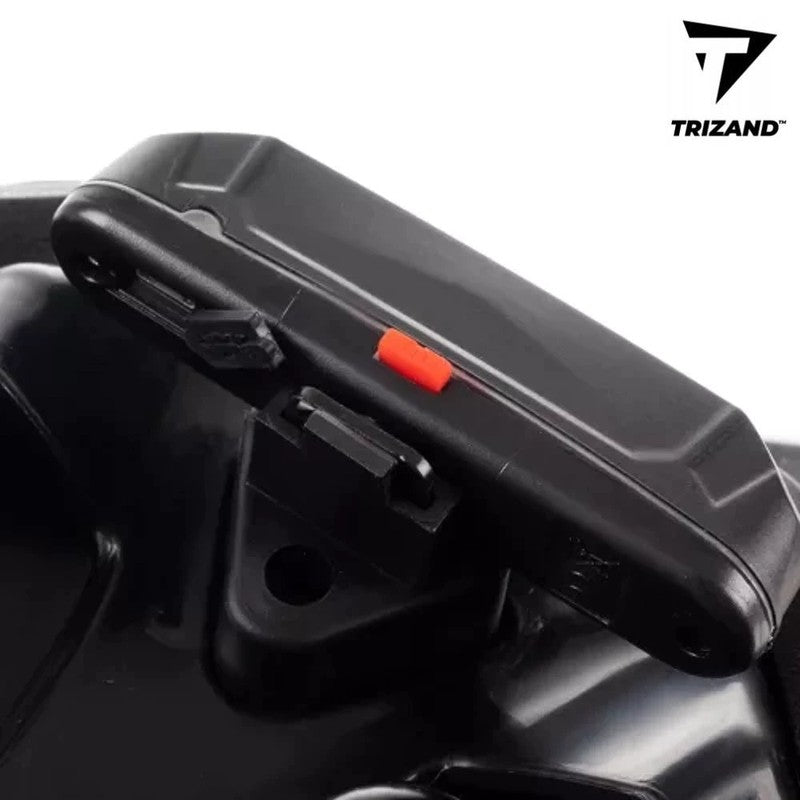 Komfort E-BIKE RENNER VELO SATTEL mit Rücklicht Fahrradsattel Velosattel SCHWARZ