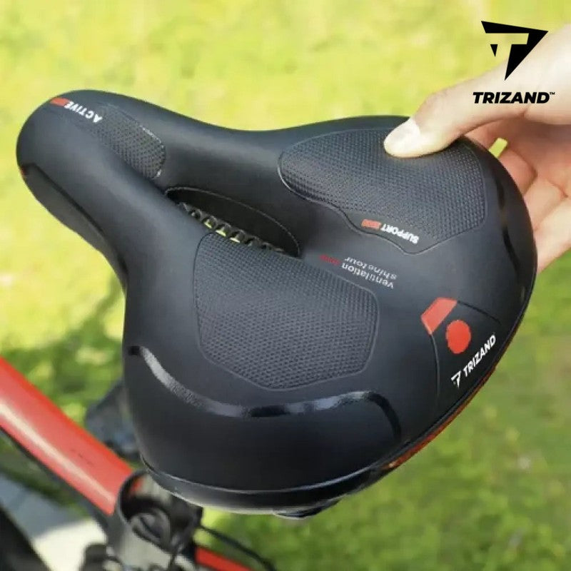 Komfort E-BIKE VELO SATTEL Fahrradsattel Velosattel SCHWARZ