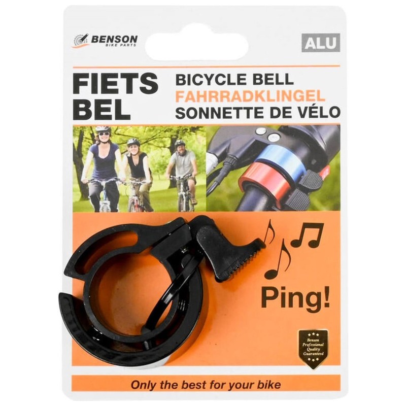 Mini RING VELOGLOCKE Fahrradklingel Alu KOMPAKT