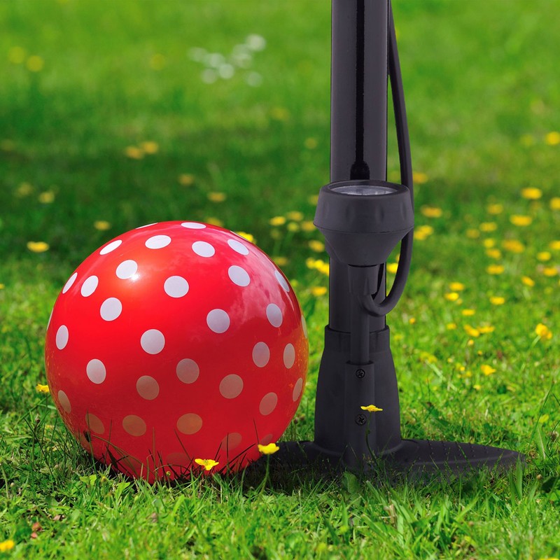 Velopumpe LUFTPUMPE mit Manometer Standpumpe Standluftpumpe Pumpe