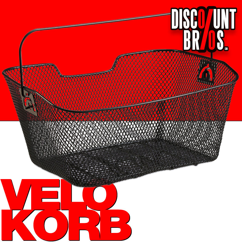 VELOKORB Fahrradkorb für Gepäckträger