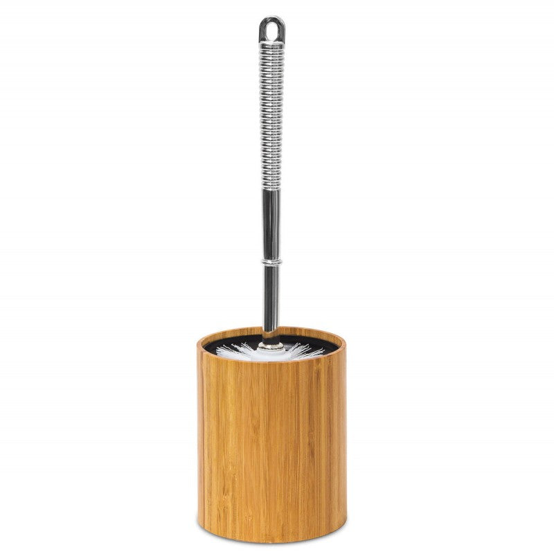 WC-Garnitur Toilettenbürste WC-BÜRSTE mit Halter aus Bambus