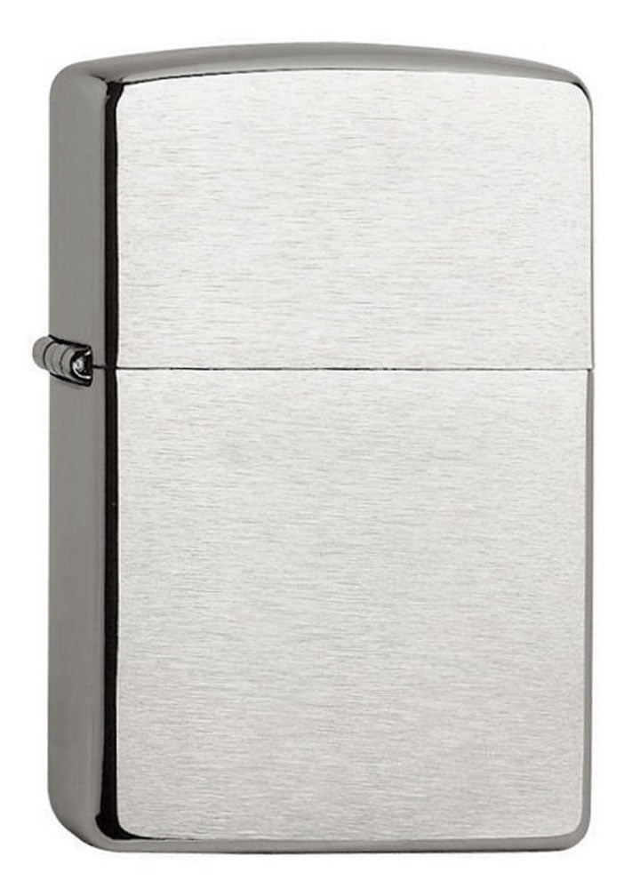 Zippo FEUERZEUG Benzinfeuerzeug Chrom-Gebürstet