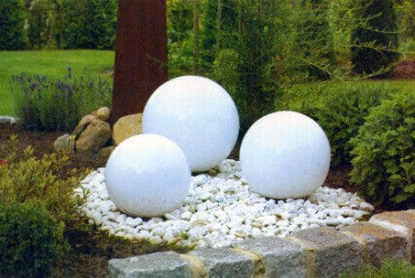 LED SOLAR LEUCHTKUGEL Kugelleuchte Kugellampe Ø15cm WARMWEISS