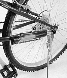Velopumpe MINI HANDPUMPE Ausziehbare Pumpe mit Halter