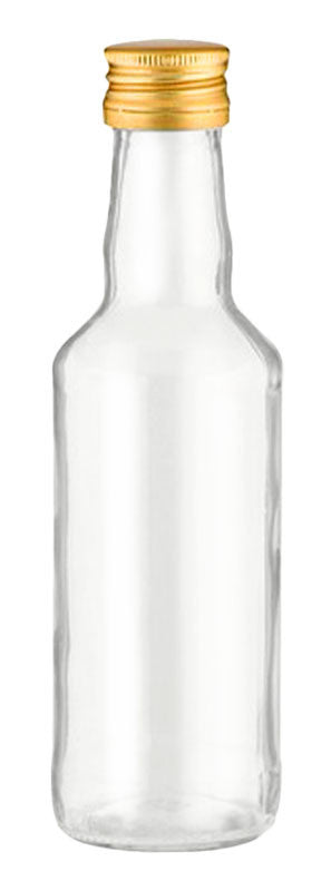 10er-Set 200ml GLASFLASCHEN mit DECKEL Flasche Schraubdeckel Schraubflasche Schraubverschluss PP28