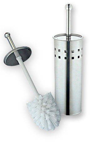 Toilettenbürste WC-BÜRSTE mit Halter Edelstahl glänzend