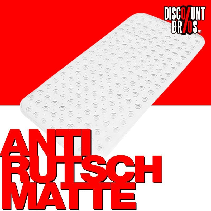 Wanneneinlage Wannenmatte ANTIRUTSCHMATTE für Badewanne transparent