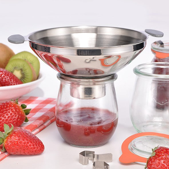 Einmachtrichter TRICHTER Edelstahl Marmeladentrichter