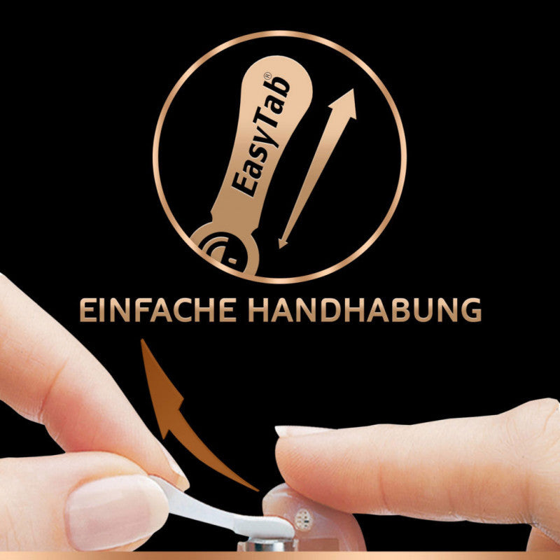 6 Stk. DURACELL ActivAir Easy Tab 675 Hörgerätebatterie PR41 1,4V 6er Blister