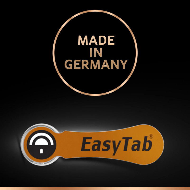 6 Stk. DURACELL ActivAir Easy Tab 675 Hörgerätebatterie PR41 1,4V 6er Blister